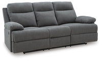Tarrant Recliner Sofa Set;Charcoal