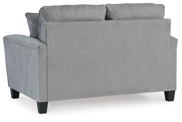 Leeshan Loveseat;Steel