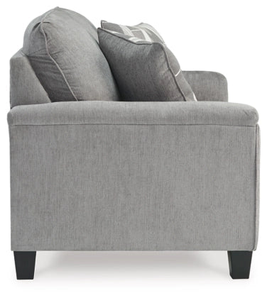 Leeshan Loveseat;Steel