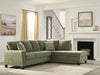 Leeshan 2-Piece Sectional with Chaise;Clover