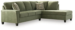 Leeshan 2-Piece Sectional with Chaise;Clover
