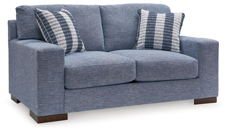 Belvoir Loveseat;Denim