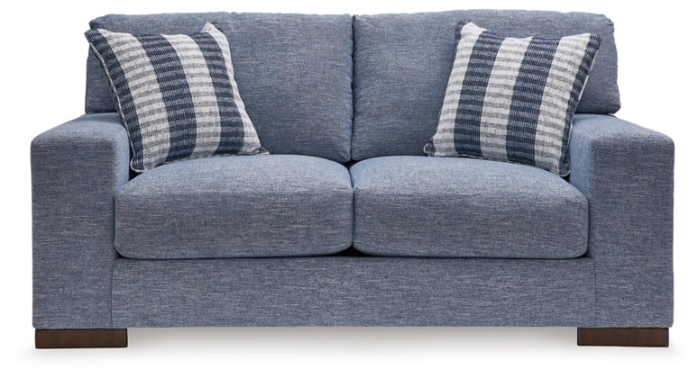 Belvoir Loveseat;Denim