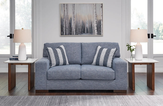 Belvoir Loveseat;Denim