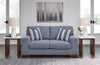 Belvoir Loveseat;Denim