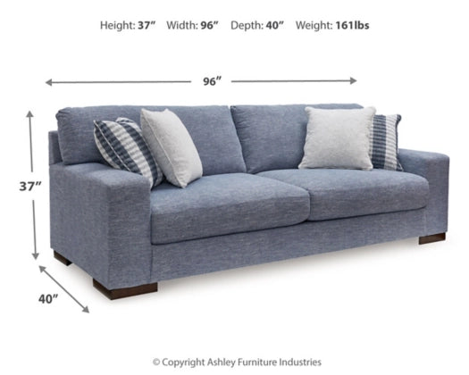 Belvoir Sofa;Denim