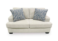 Scottsveal Loveseat; SEPIA