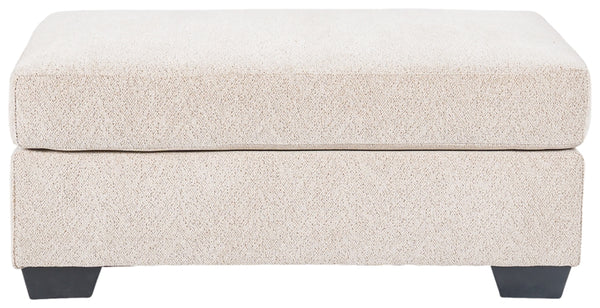 Scottsveal Ottoman; Sepia