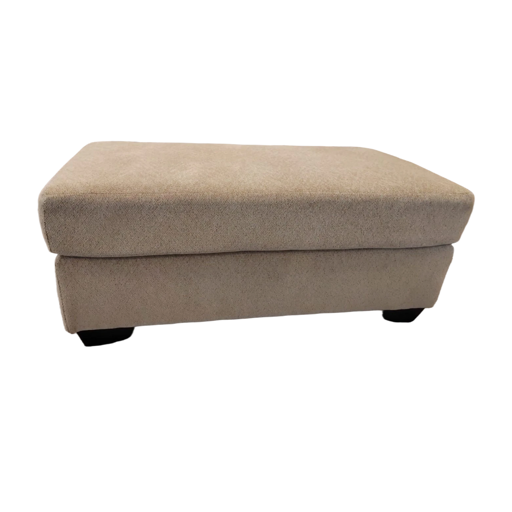 Scottsveal Ottoman - Sepia