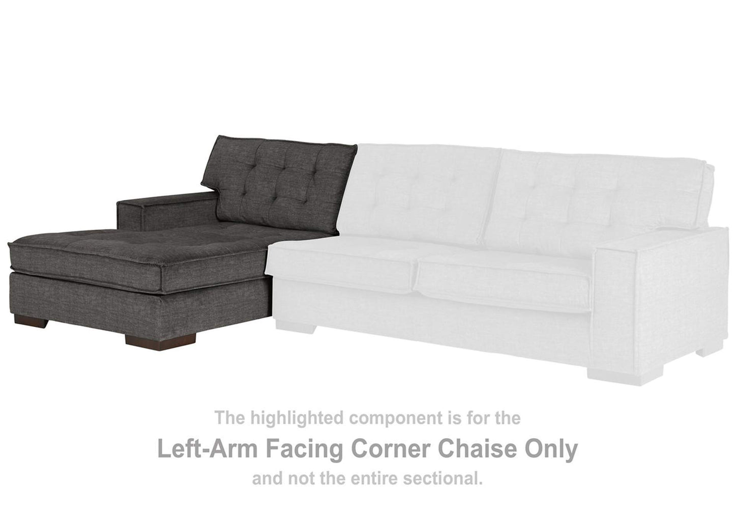 Coulee Point Left-Arm Facing Corner Chaise - Ashley Furniture - Brunei