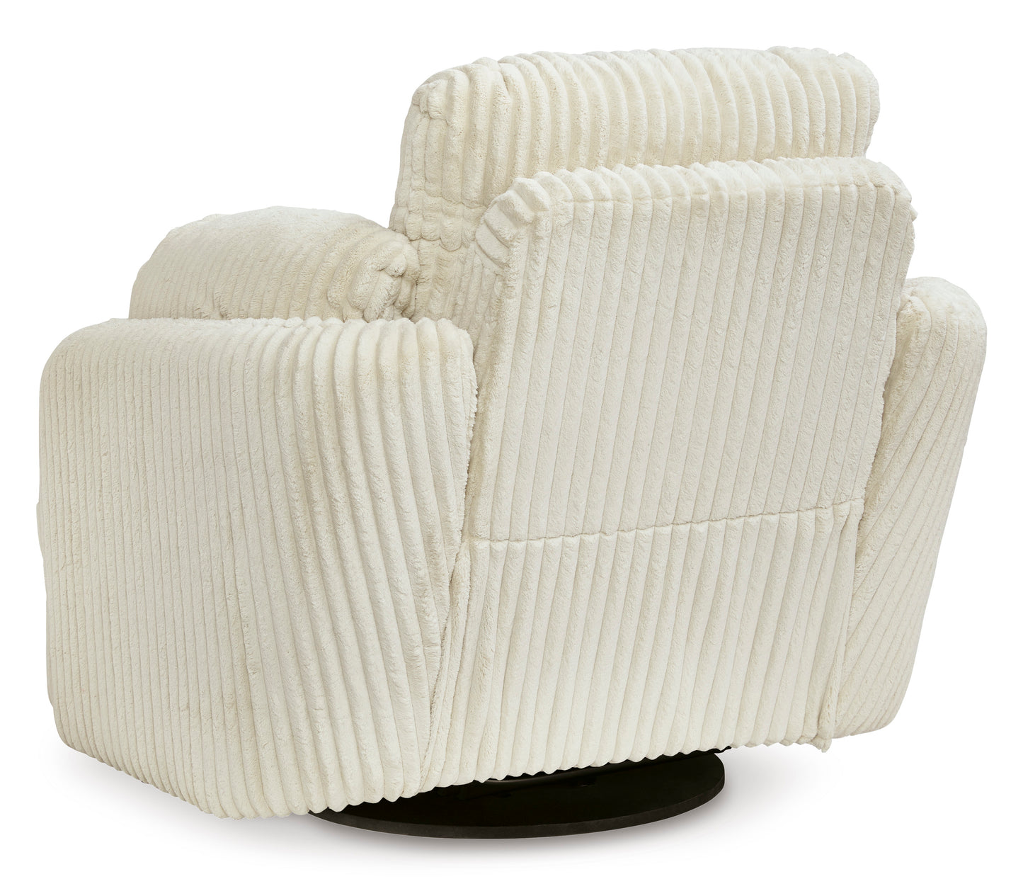 Tie-Breaker Swivel Glider Recliner;Ivory