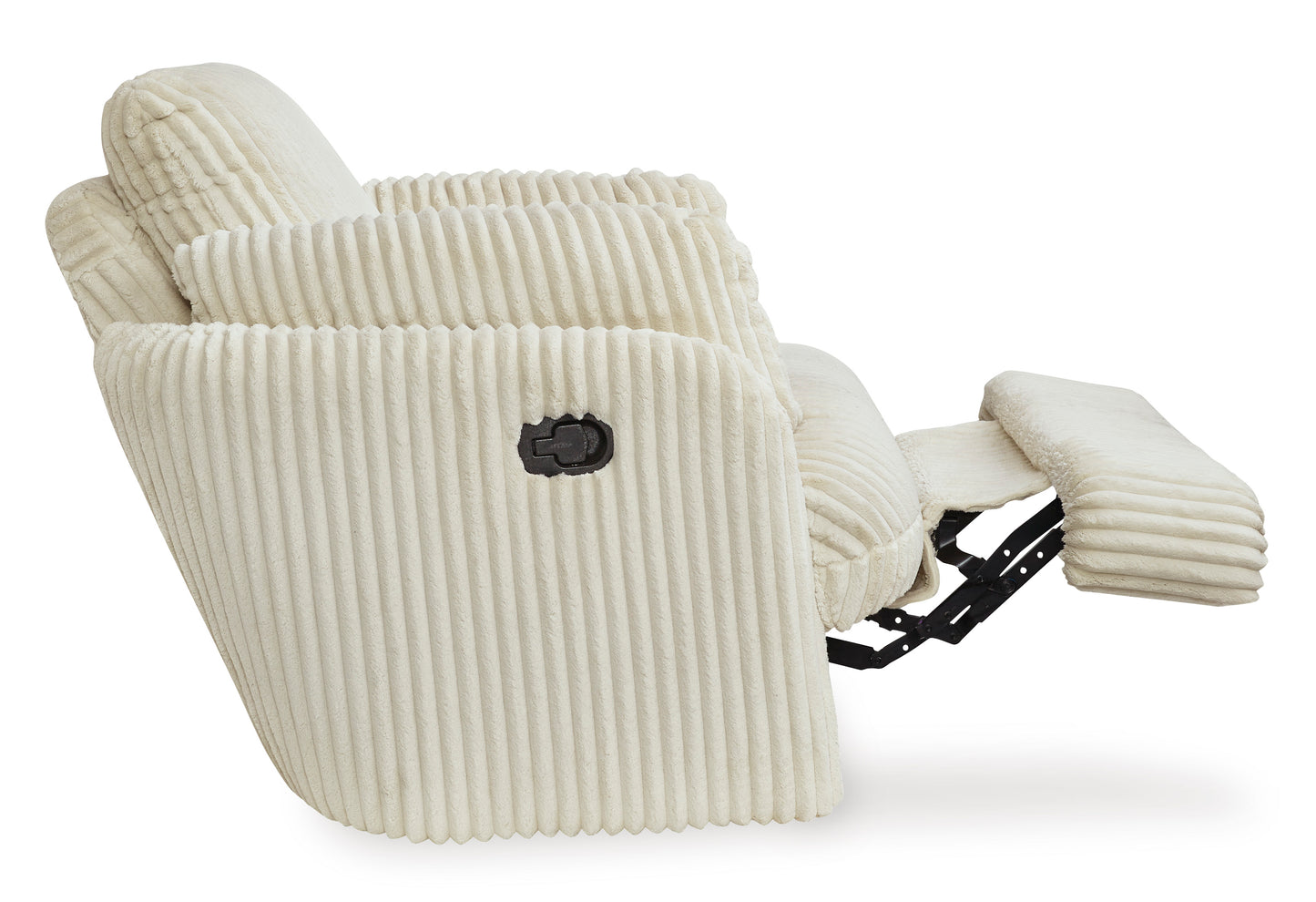 Tie-Breaker Swivel Glider Recliner;Ivory
