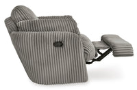 Tie-Breaker Swivel Glider Recliner;Fog