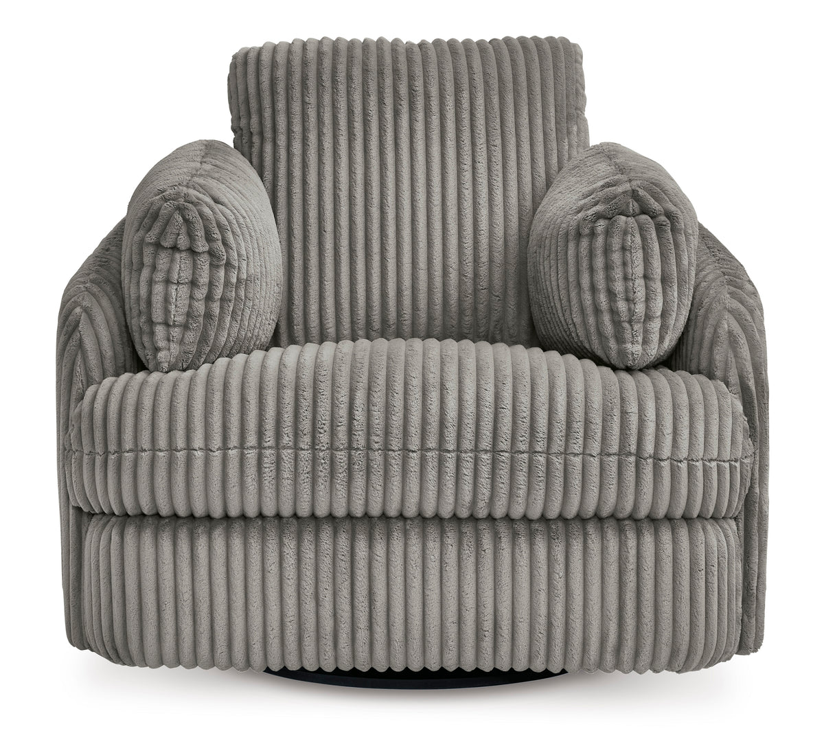 Tie-Breaker Swivel Glider Recliner;Fog