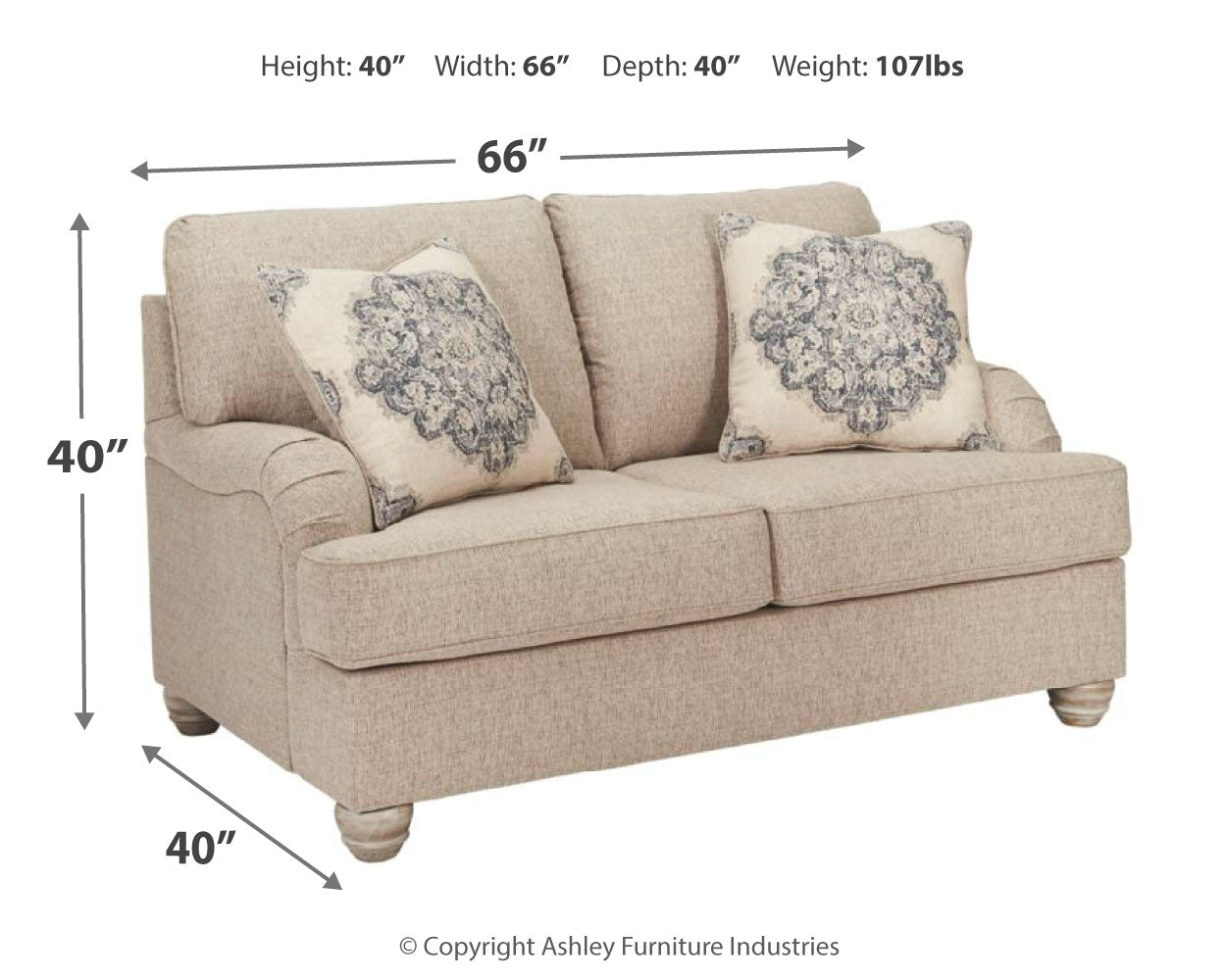 Dandrea Sofa Set - Ashley Furniture - Brunei