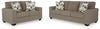 Bristaview Sofa and Loveseat;Cocoa