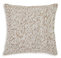 Abler Pillow;Ivory/Gray/Gold