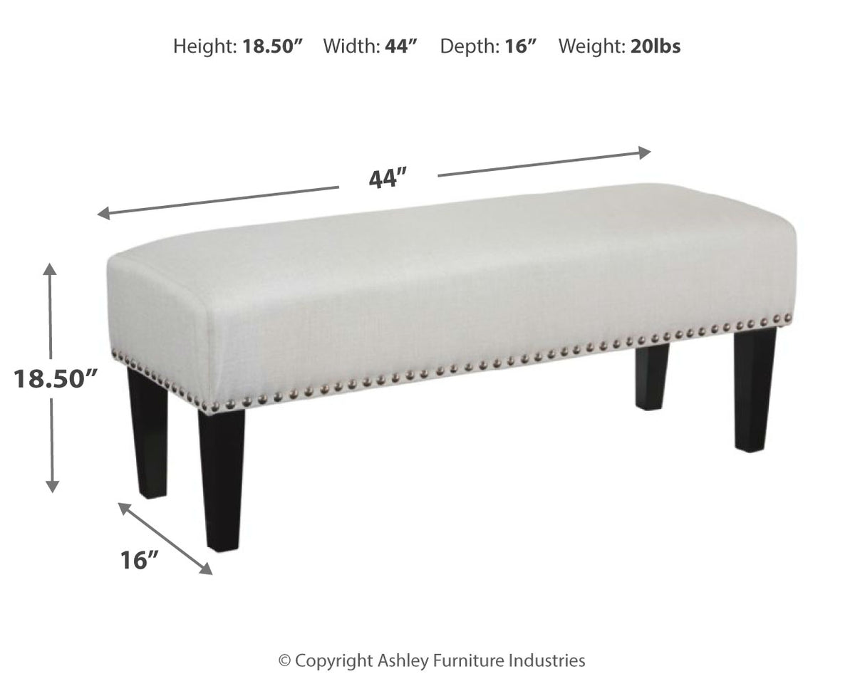 Beauland Accent Bench - Ashley Furniture - Brunei