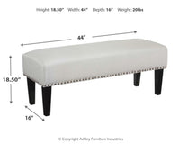 Beauland Accent Bench - Ashley Furniture - Brunei