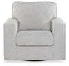 Olwenburg Swivel Accent Chair;Taupe