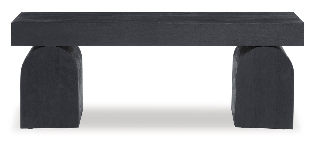 Holgrove Accent Bench; Black