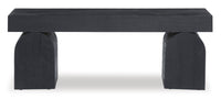 Holgrove Accent Bench; Black