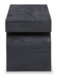 Holgrove Accent Bench; Black