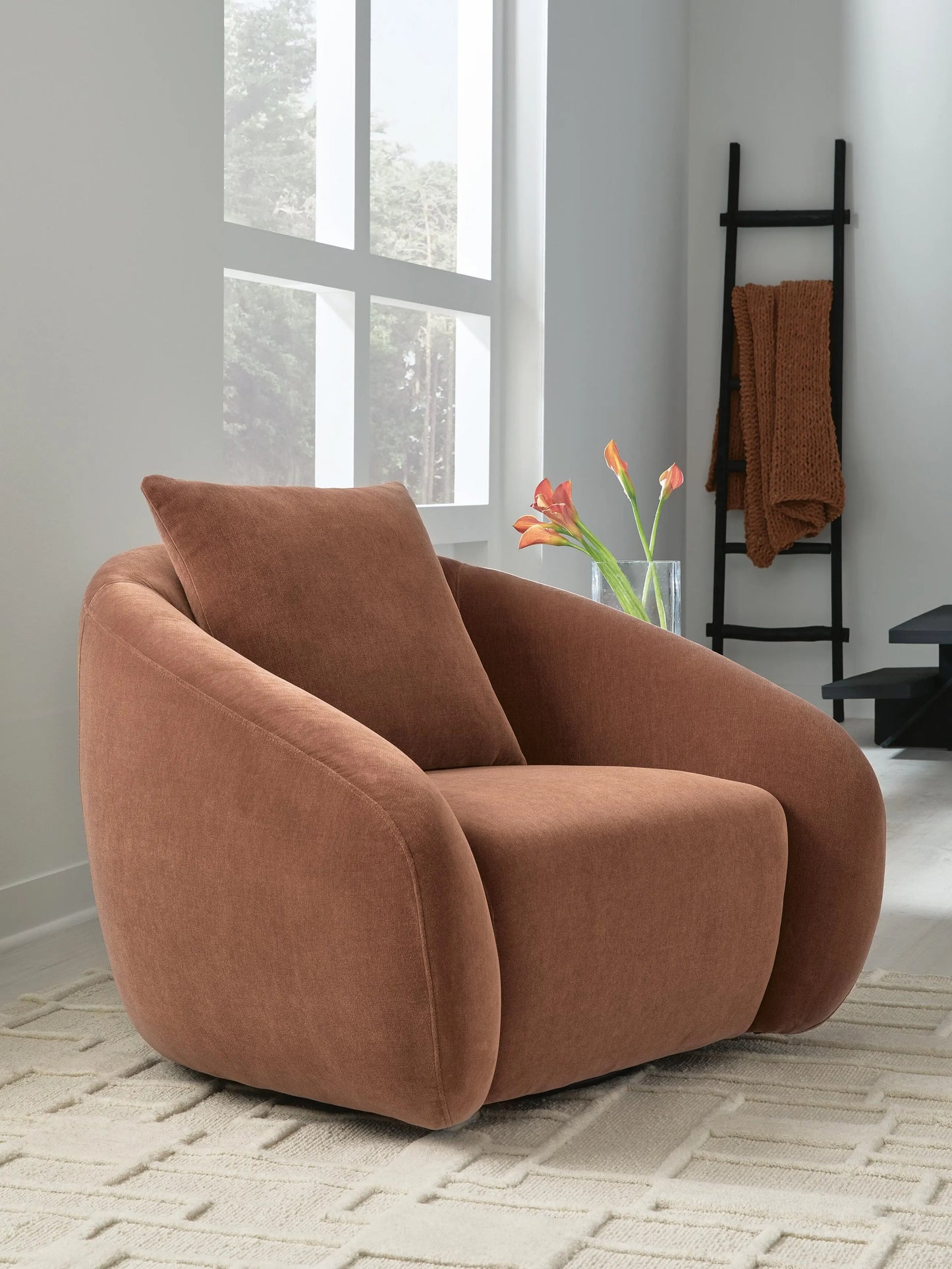 Yahya Swivel Accent Chair