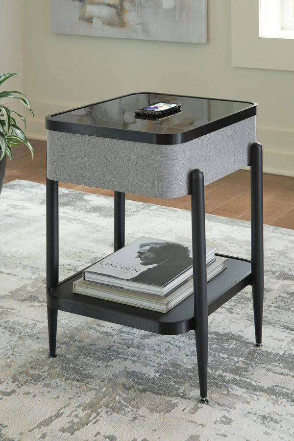 Jorvalee Accent Table with Speaker