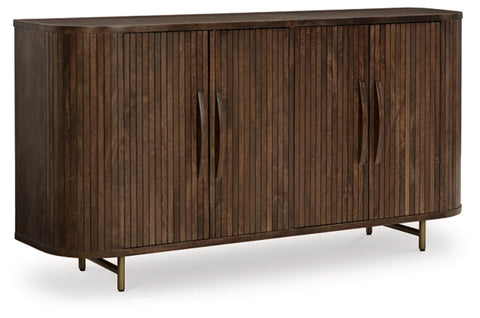 Amickly Accent Cabinet;Dark Brown