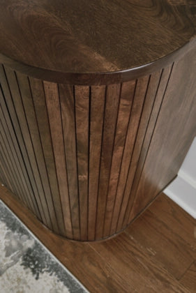 Amickly Accent Cabinet;Dark Brown