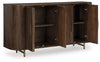 Amickly Accent Cabinet;Dark Brown