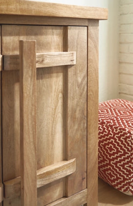 Dresor Accent Cabinet;Natural