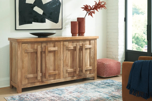 Dresor Accent Cabinet;Natural