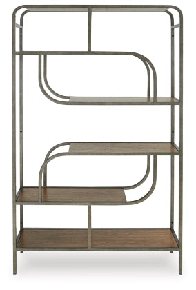 Jaddon Bookcase;Brown