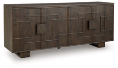 Cato Accent Cabinet;Dark Brown
