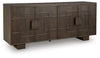 Cato Accent Cabinet;Dark Brown