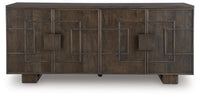 Cato Accent Cabinet;Dark Brown