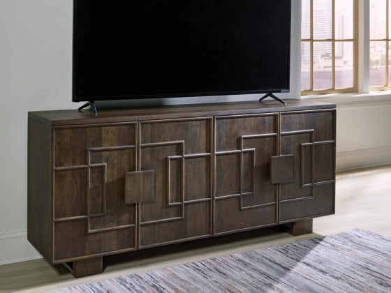 Cato Accent Cabinet;Dark Brown