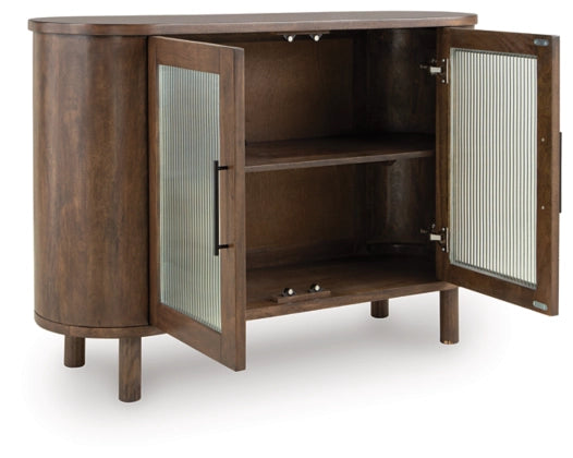Mayridge Accent Cabinet;Medium Brown