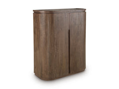 Landermont Bar Cabinet;Medium Brown