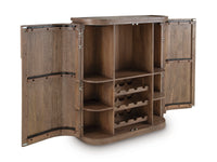 Landermont Bar Cabinet;Medium Brown