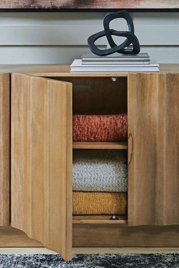 Timkins Accent Cabinet;White Washed