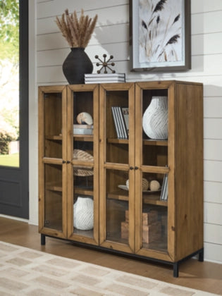 Wrenridge Accent Cabinet;Gray Brown