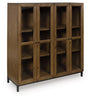 Wrenridge Accent Cabinet;Gray Brown