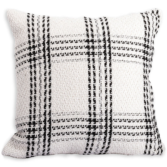 Pillow;White/Black