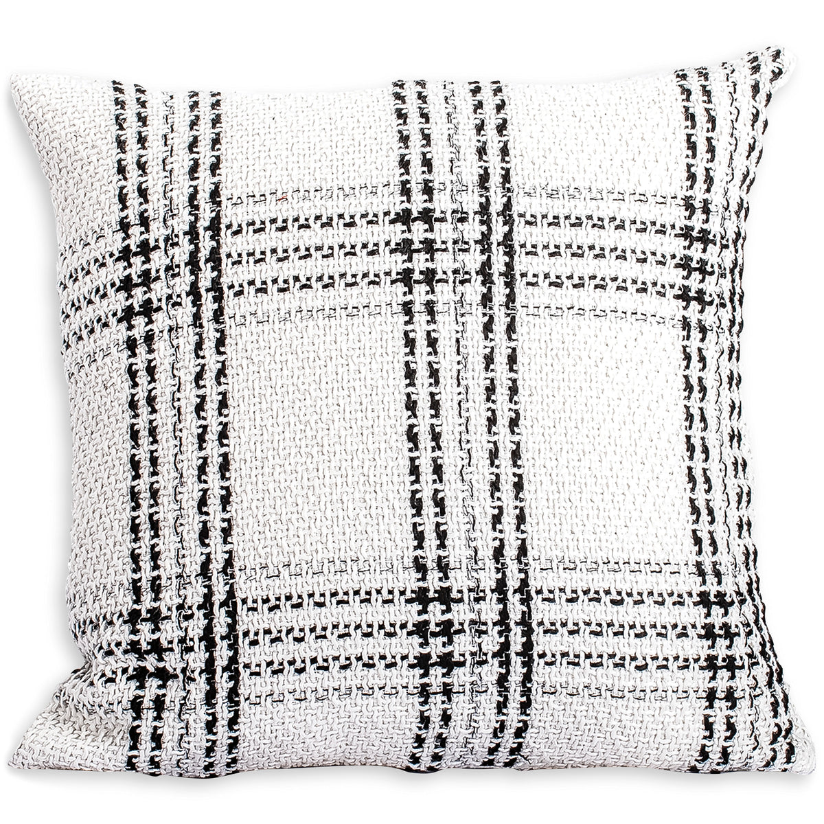 Pillow;White/Black