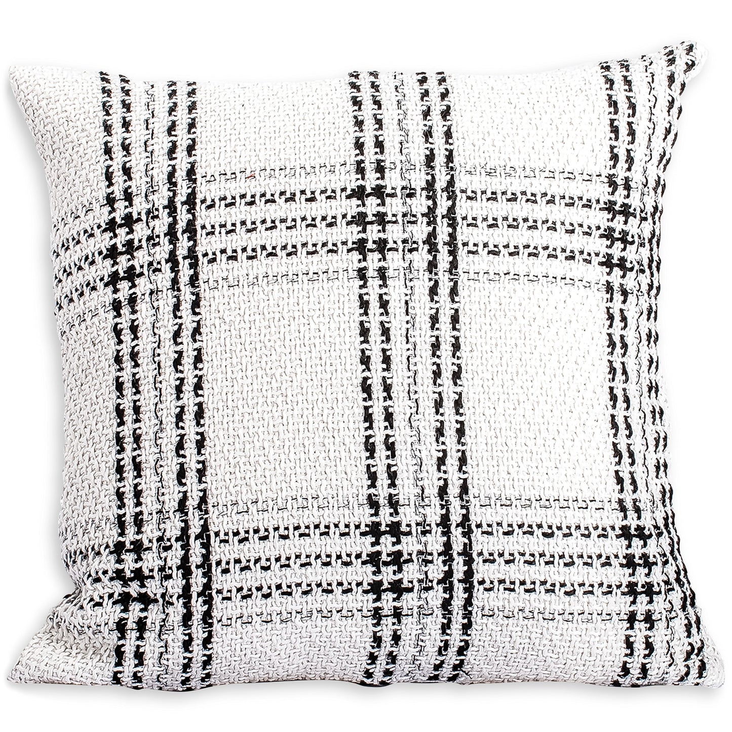 Pillow;White/Black