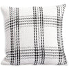 Pillow;White/Black