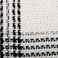 Pillow;White/Black